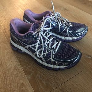ASICS purple size 7.5 running sneakers